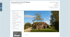 Desktop Screenshot of peacock-farm.co.uk